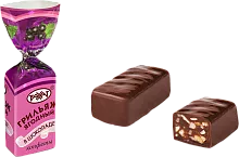 Rakhat berry grillage in chocolate