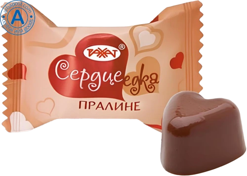 Rakhat candies with praline filling