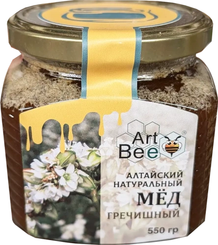 Art Bee Altai buckwheat honey, 550 g