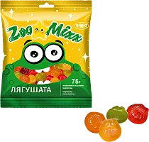 Rakhat chewing marmalade, frog, 75 g