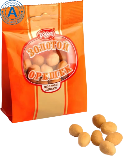 Rakhat dragee, golden nuts, 50 g
