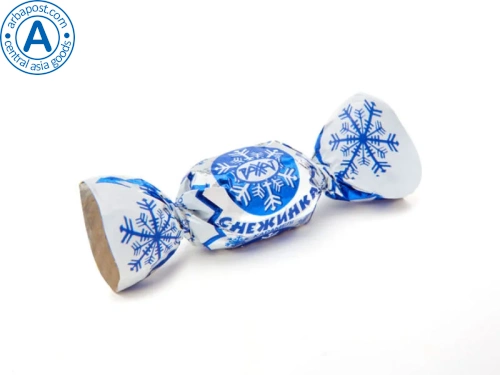Rakhat caramel candies, snezhinka