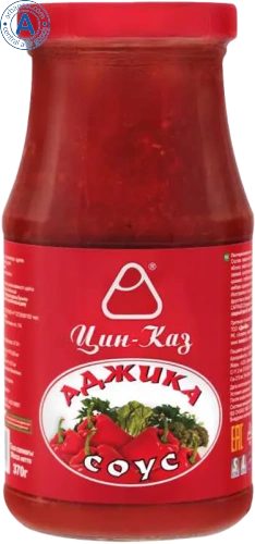 Tsin Kaz Adjika hot sauce, 370 g