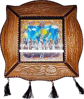 Altyn Adam watch, men on horses