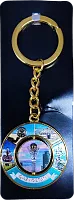 Altyn Adam keychain, round, Baiterek