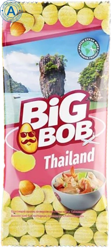 Big Bob Thailand peanuts with Thai shrimp flavor, 50 g