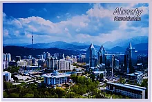 Altyn Adam postcard, Almaty, Nurly Tau