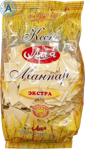 Liya pasta for manpar soup, 400 g