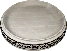 Altyn Adam plate made of wood, round, large