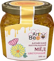 Art Bee Altai flower honey, 550 g