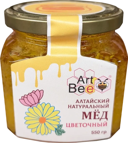 Art Bee Altai flower honey, 550 g