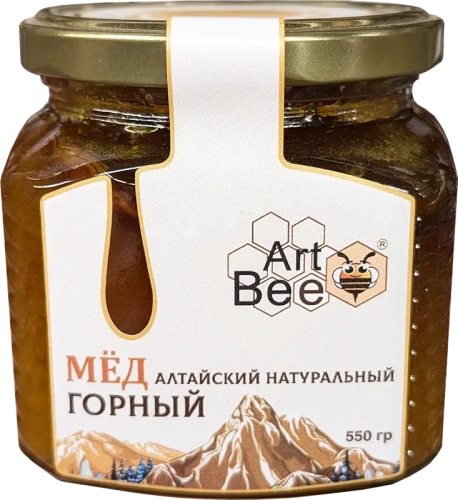 Art Bee Altai mountain honey, 550 g