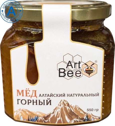 Art Bee Altai mountain honey, 550 g