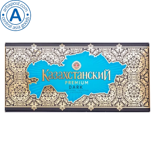 Bayan Sulu Kazakhstan chocolate bar, dark, 100 g