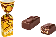 Rakhat apricot grillage in chocolate