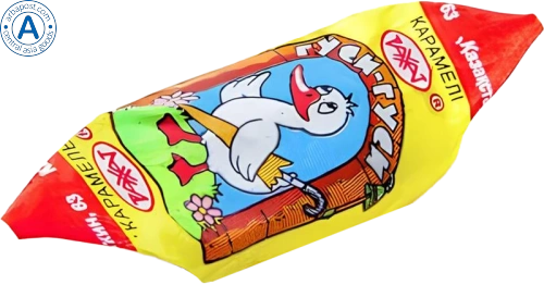 Rakhat caramel candies, gusi-gusi
