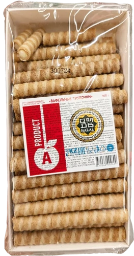 Almaty product wafer rolls, 300 g