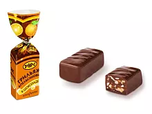 Rakhat orange grillage in chocolate