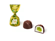 Rakhat Sary-Arka candies with green apple and banana flavor