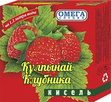 Omega jelly, strawberry, 170 g