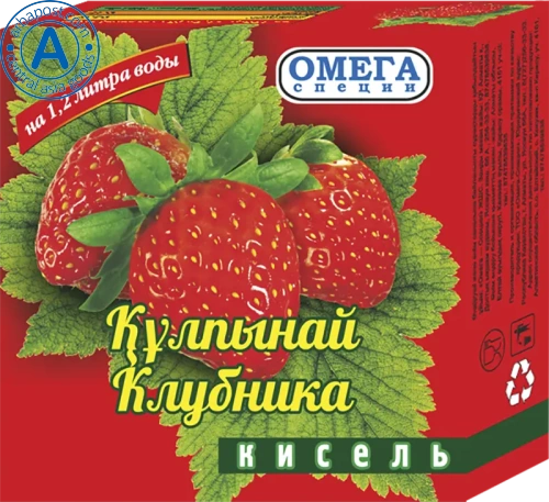 Omega jelly, strawberry, 170 g