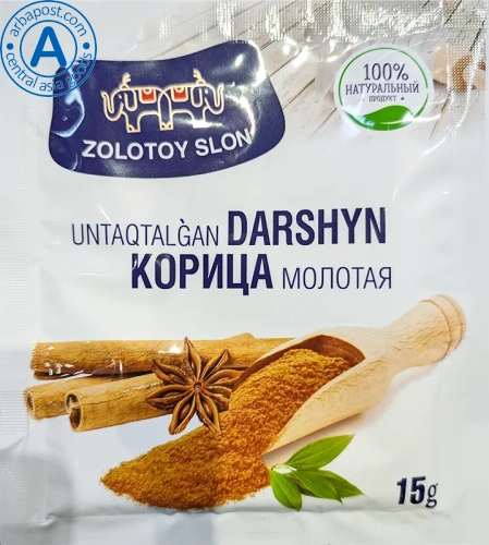 Zolotoy Slon ground cinnamon, 15 g