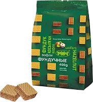 Rakhat waffles, hazelnut, mini, 400 g