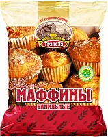 Trapeza mini muffins, vanilla, 450 g