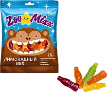 Rakhat chewing marmalade, lemonade mix, 75 g