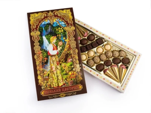 Rakhat chocolate set, alenkij tsvetochek, 340 g