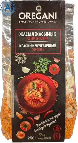 Oregani red lentils soup, 250 g