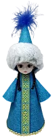 Altyn Adam doll, girl, blue, big