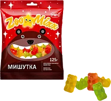 Rakhat chewing marmalade, mishutka, 125 g