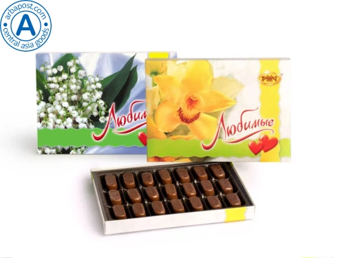 Rakhat chocolate set, lyubimye, 290 g