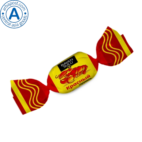 Bayan Sulu caramel candies, red