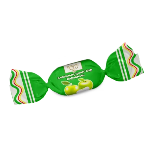 Bayan Sulu caramel candies, apple