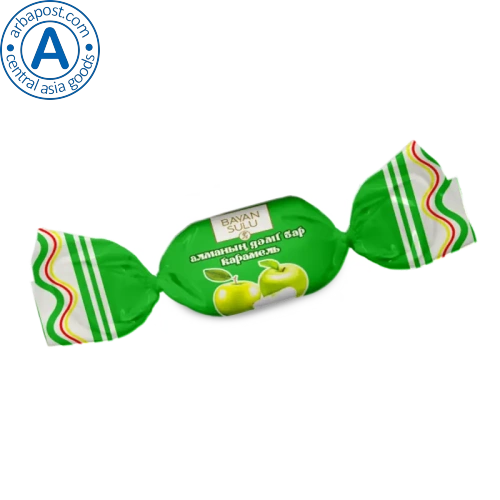 Bayan Sulu caramel candies, apple