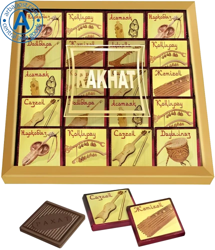 Rakhat chocolate bar, Melody of the Steppes, mini, 107 g Rakhat chocolate bar, Melody of the Steppes, mini, 107 g