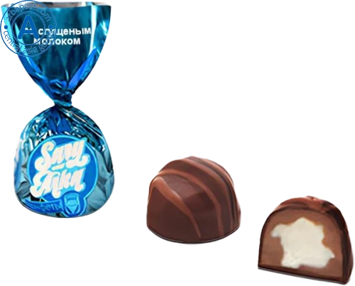 Rakhat Sary-Arka candies with condensed sweet milk
