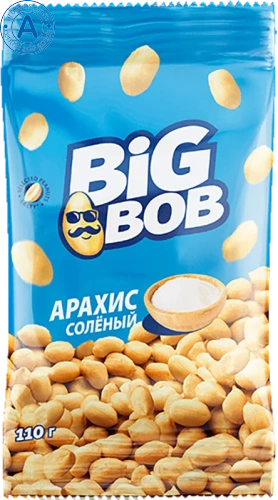 Big Bob salted peanuts, 110 g