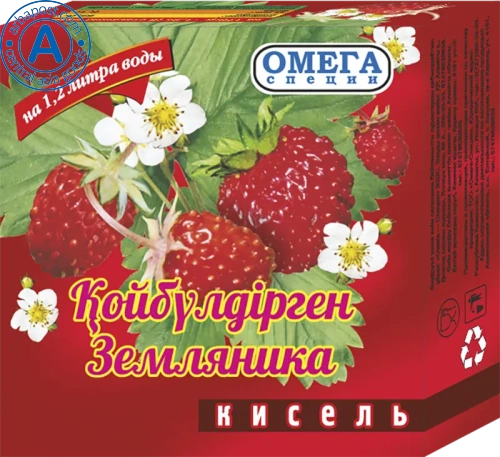Omega jelly, wild strawberry, 170 g