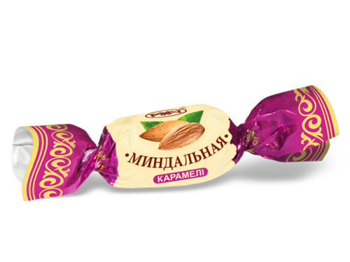 Rakhat caramel candies, almond