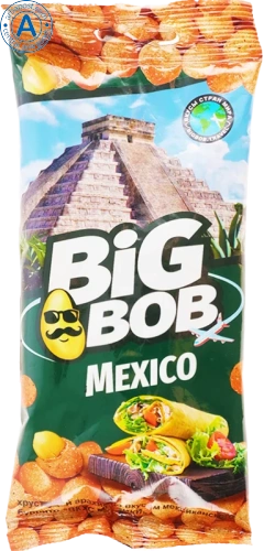 Big Bob Mexico peanuts with burrito flavor, 50 g