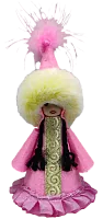 Altyn Adam doll, girl, pink, small