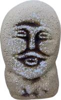 Altyn Adam figure made of stone, man, small