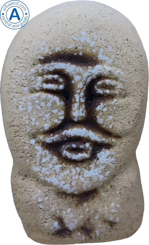 Altyn Adam figure made of stone, man, small