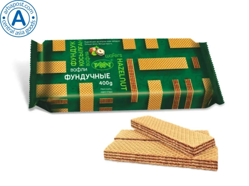 Rakhat waffles, hazelnut, 400 g